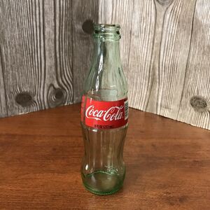 Vintage 2009 Coca-Cola Classic Collector Glass Bottle 8 Fluid Ounce Light Green